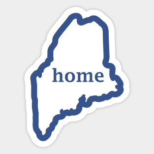 Maine Home Sticker